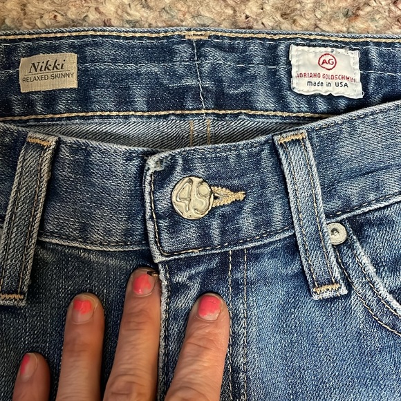 Ag Nikki relaxed skinny distressed Jean - Picture 2 of 9